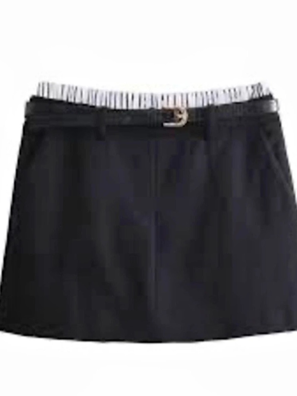Black Mini Skirt Like New